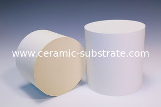 Oval Honeycomb Ceramic Carrier Biały do ​​oczyszczania gazów spalinowych