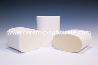 Płyta filtra ceramicznego o strukturze plastra miodu samochodowego, ceramiczny porowaty dla katalizatora