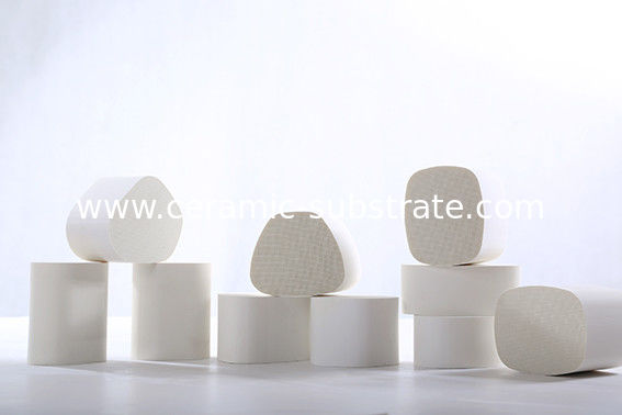 Ceramiczny / Katalizator Honeycomb Obsługuje Biały Wydech Wydechowy