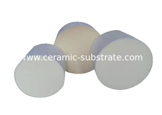 kupować Ivory Color Diesel Particulate Honeycomb Ceramic Filter ISO9001 TS / 16949 online manufacture