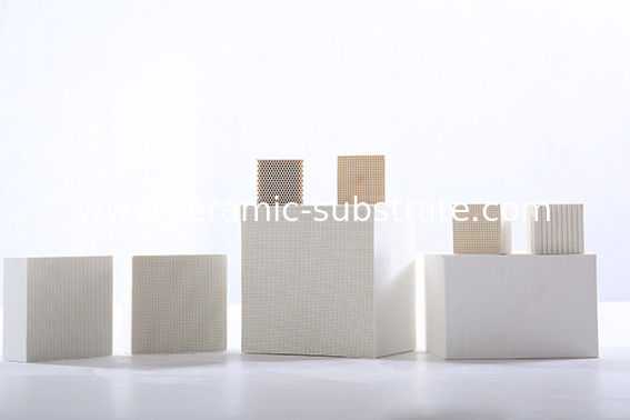 Podłoże ceramiki o strukturze plastra miodu VOC, porowate ceramiczne cegły o wysokiej temperaturze