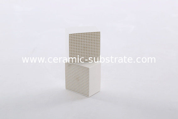 Biały katalizator Cordierite substrat, Custom White Ceramics