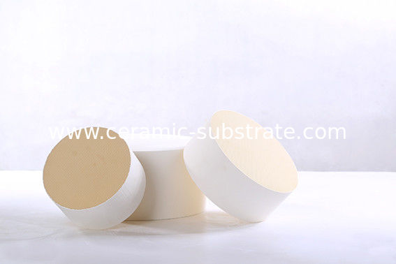 Biały filtr plastra miodu dostosowany do obsługi katalizatorów