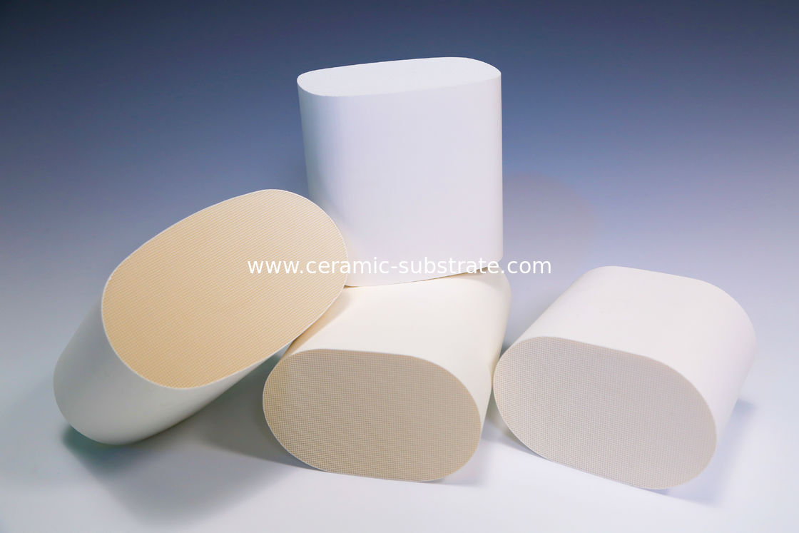 Biały filtr plastra miodu dostosowany do obsługi katalizatorów