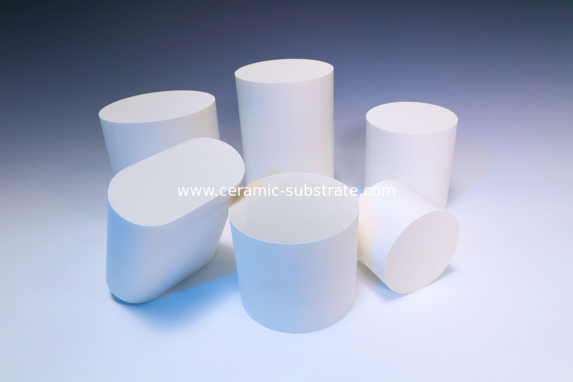 Ceramiczna okrągła ceramiki aluminiowej białej do selektywnej redukcji katalitycznej