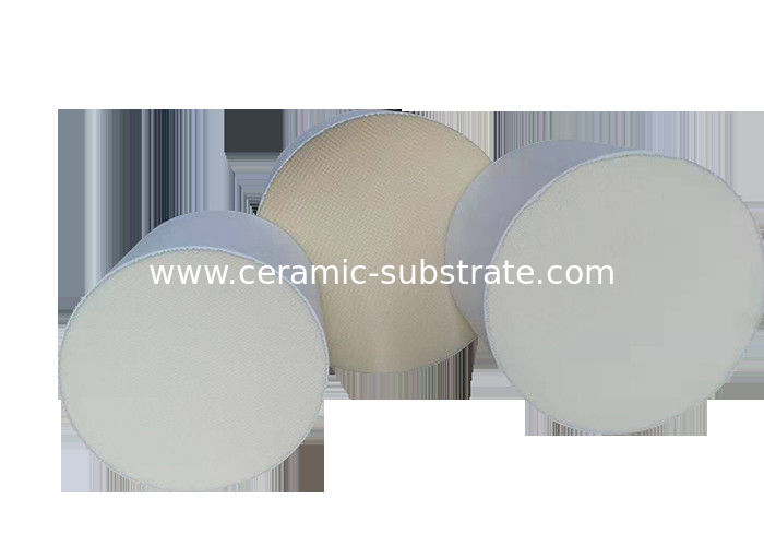 Biały filtr ceramiczny Cordierite Diesel Particulate High Trwałość